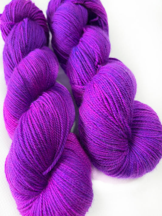 Neon Purple - Fingering 3 Ply - Okanagan Dye Works