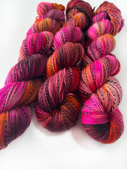 Flower Child - Fingering Zebra 2 Ply - Okanagan Dye Works