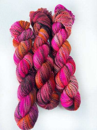 Flower Child - Fingering Zebra 2 Ply - Okanagan Dye Works