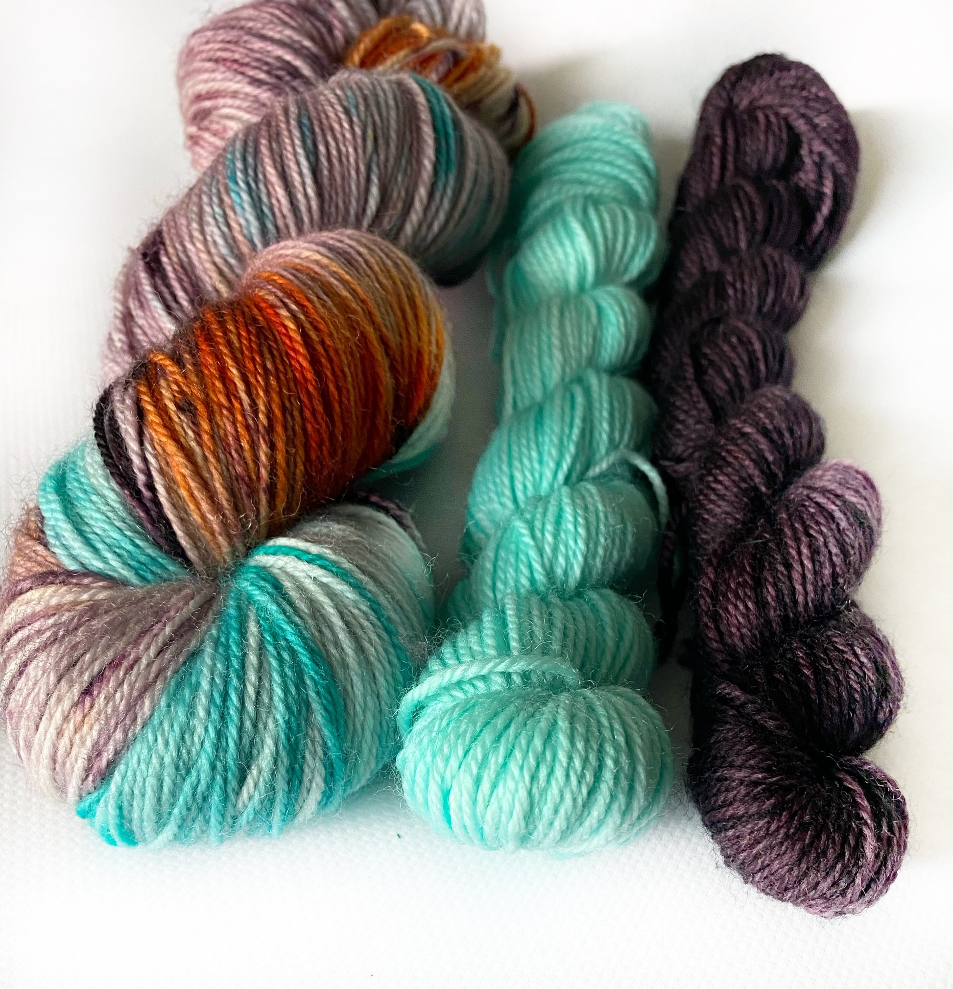 Sunken Ship (Sock Kit) - Fingering 3 Ply - Okanagan Dye Works