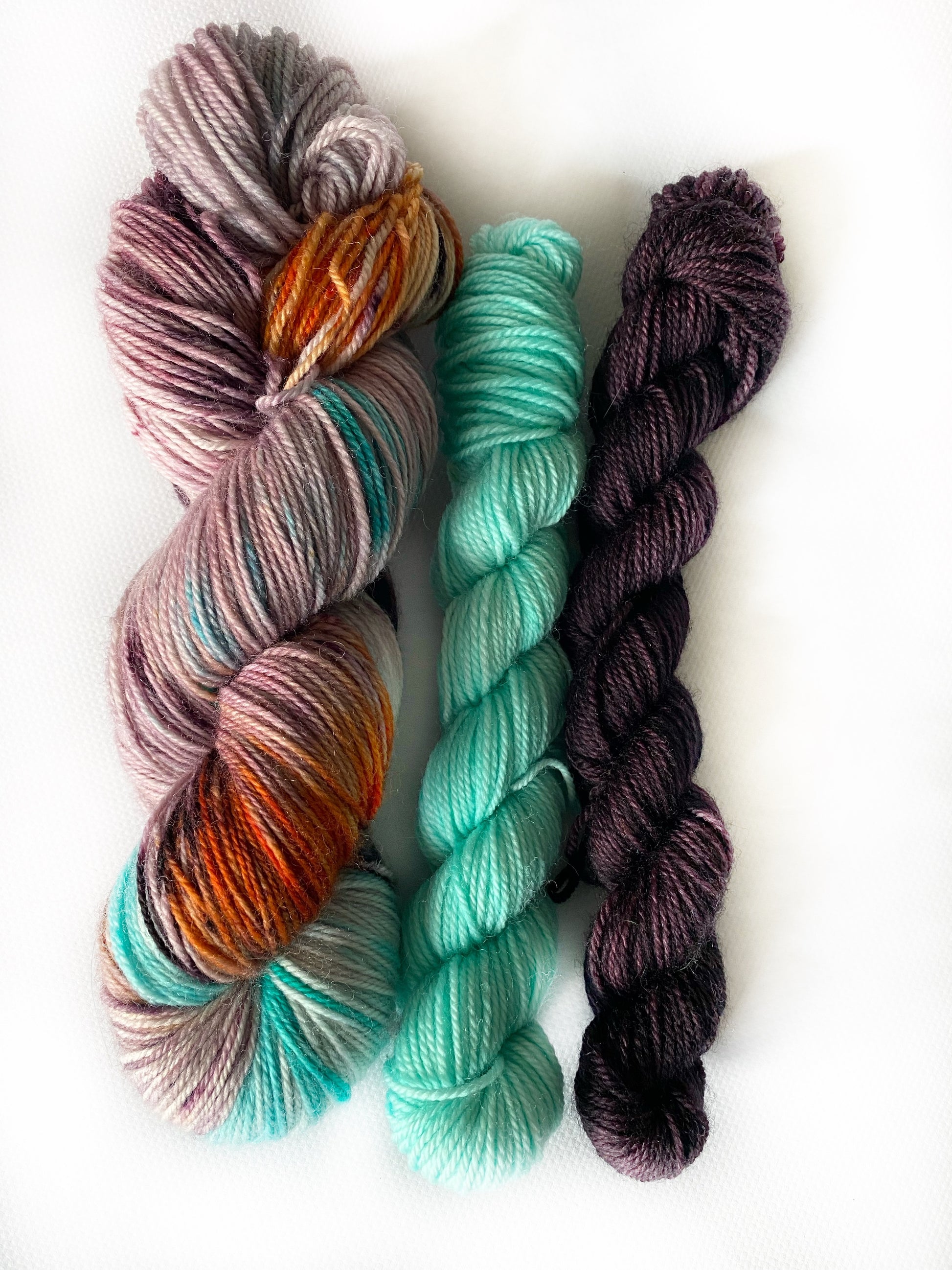 Sunken Ship (Sock Kit) - Fingering 3 Ply - Okanagan Dye Works