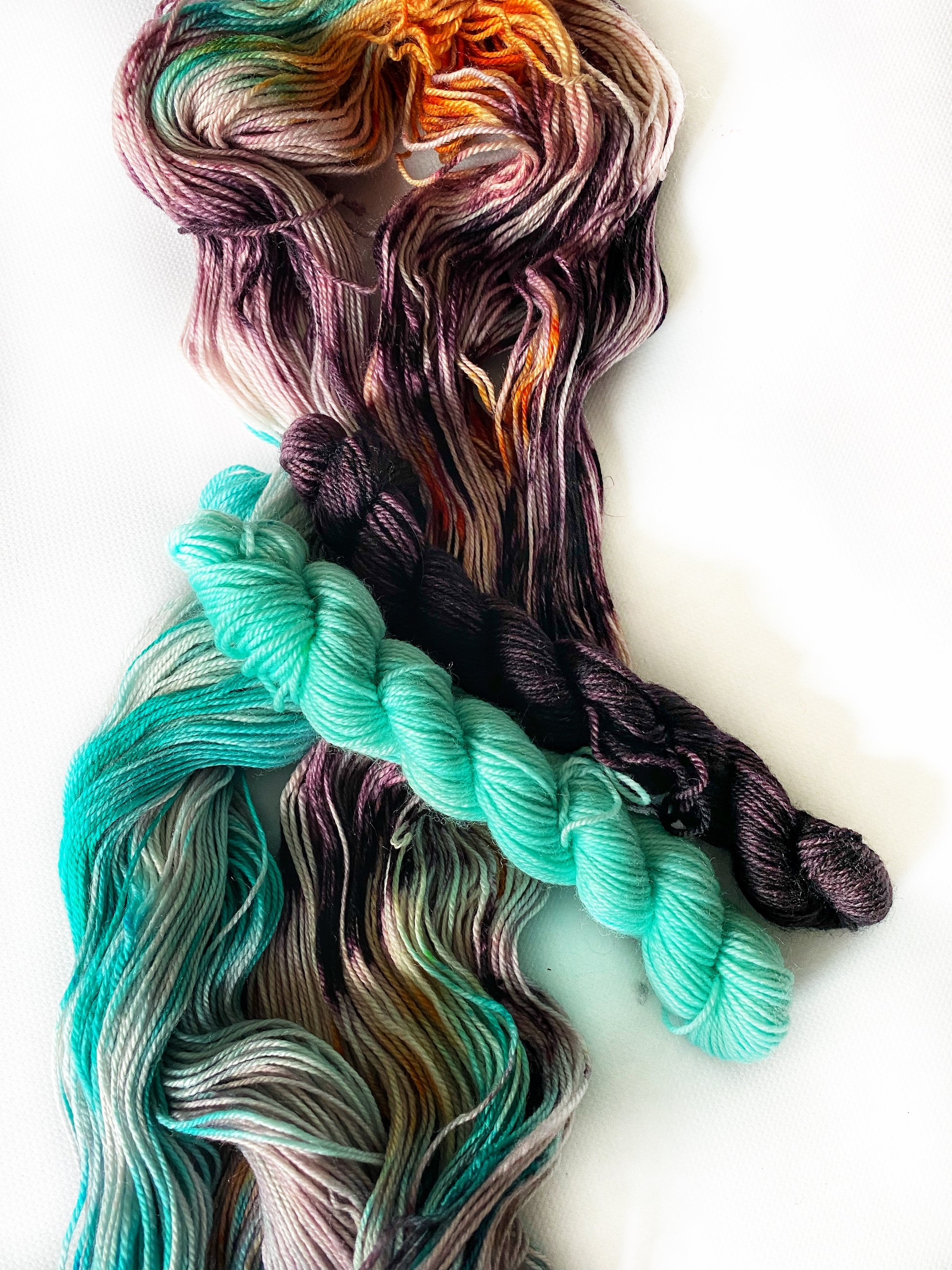 Sunken Ship (Sock Kit) - Fingering 3 Ply - Okanagan Dye Works