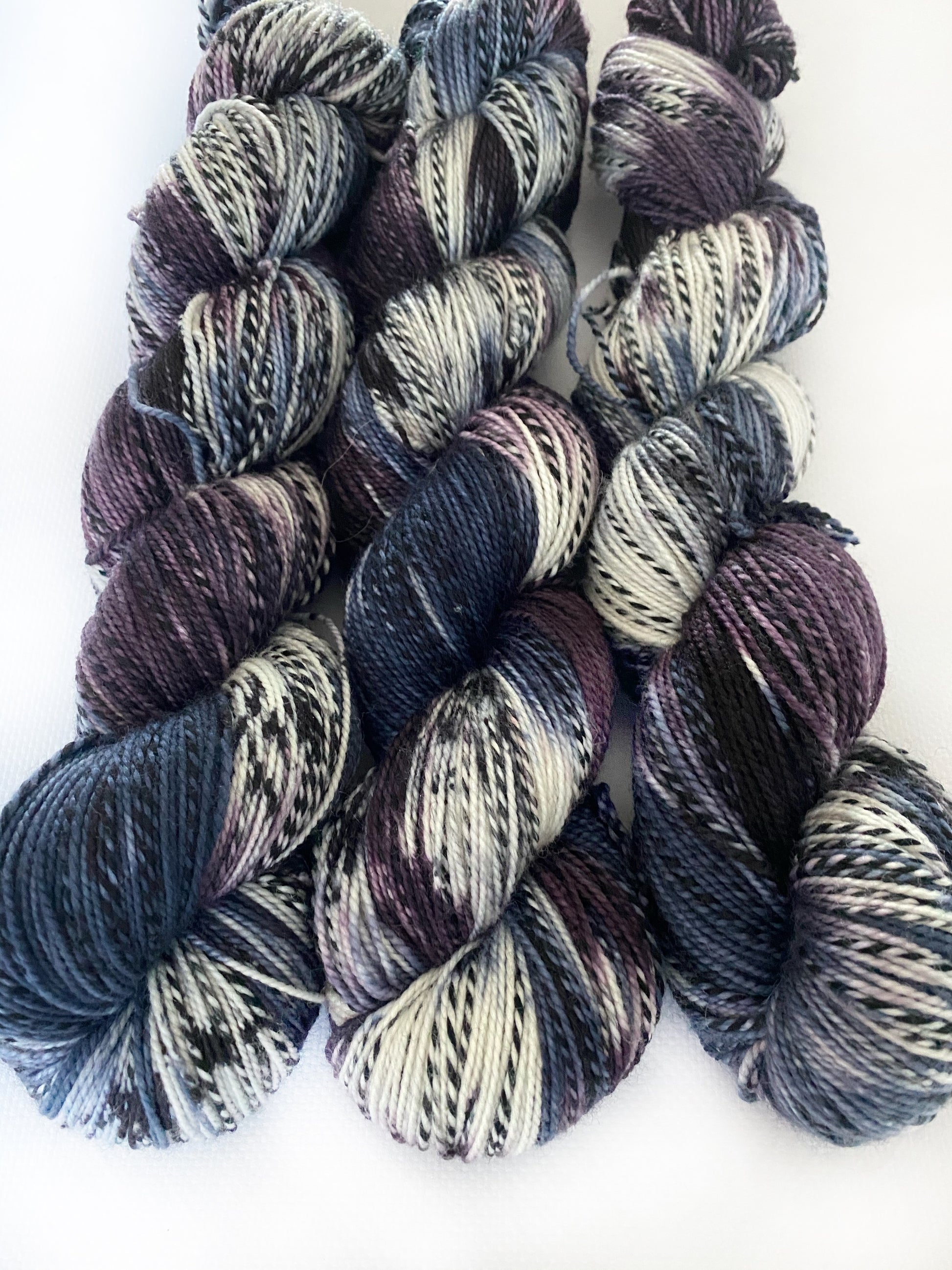 Ursula - Fingering Zebra 2 Ply - Okanagan Dye Works