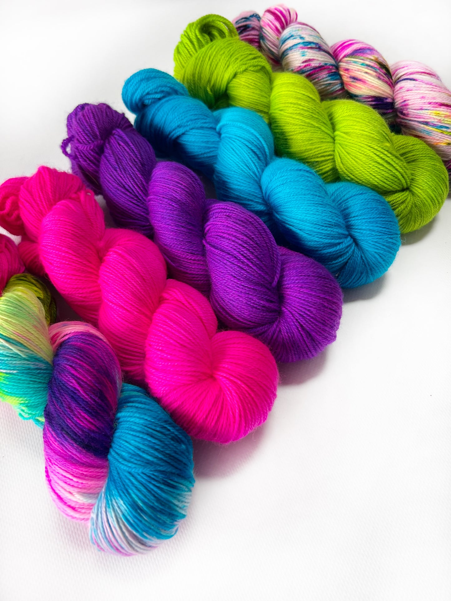 Roller Skate Pink - Fingering 3 Ply - Okanagan Dye Works