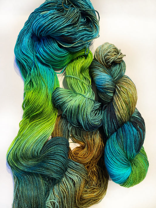 Sea Turtle - Fingering 3 Ply - Okanagan Dye Works