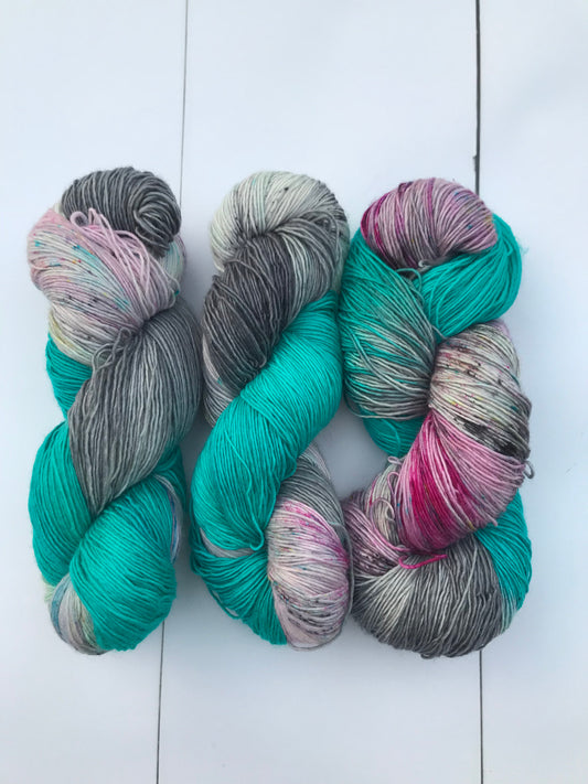 Izzy on the Eyes - Fingering Single - Okanagan Dye Works