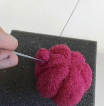 Needle Felted Cactus Kit - instructions ONLY - Okanagan Dye Works