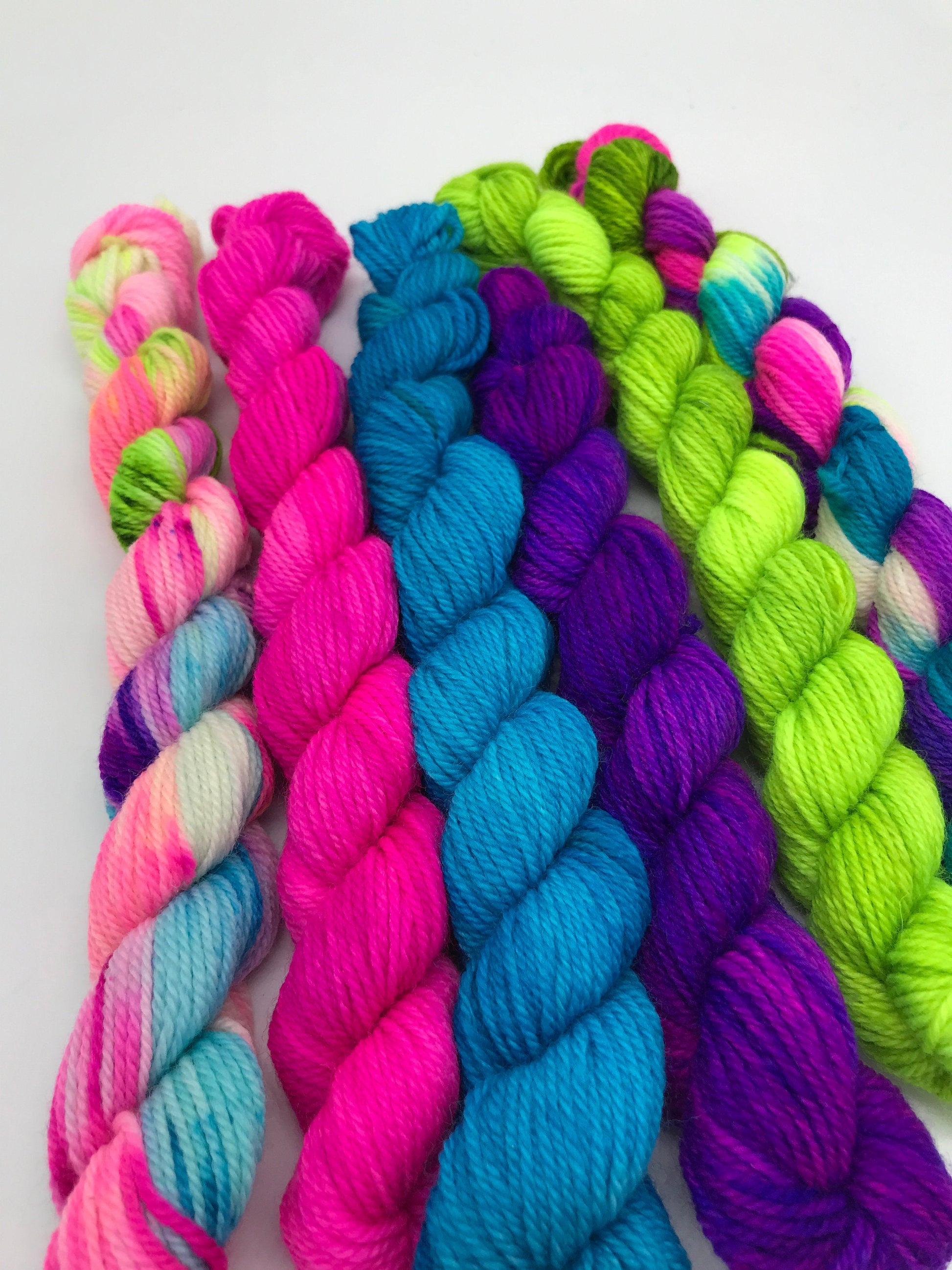 I'm losing my mind - Mini 6 Pack - 25 gram skeins - Okanagan Dye Works