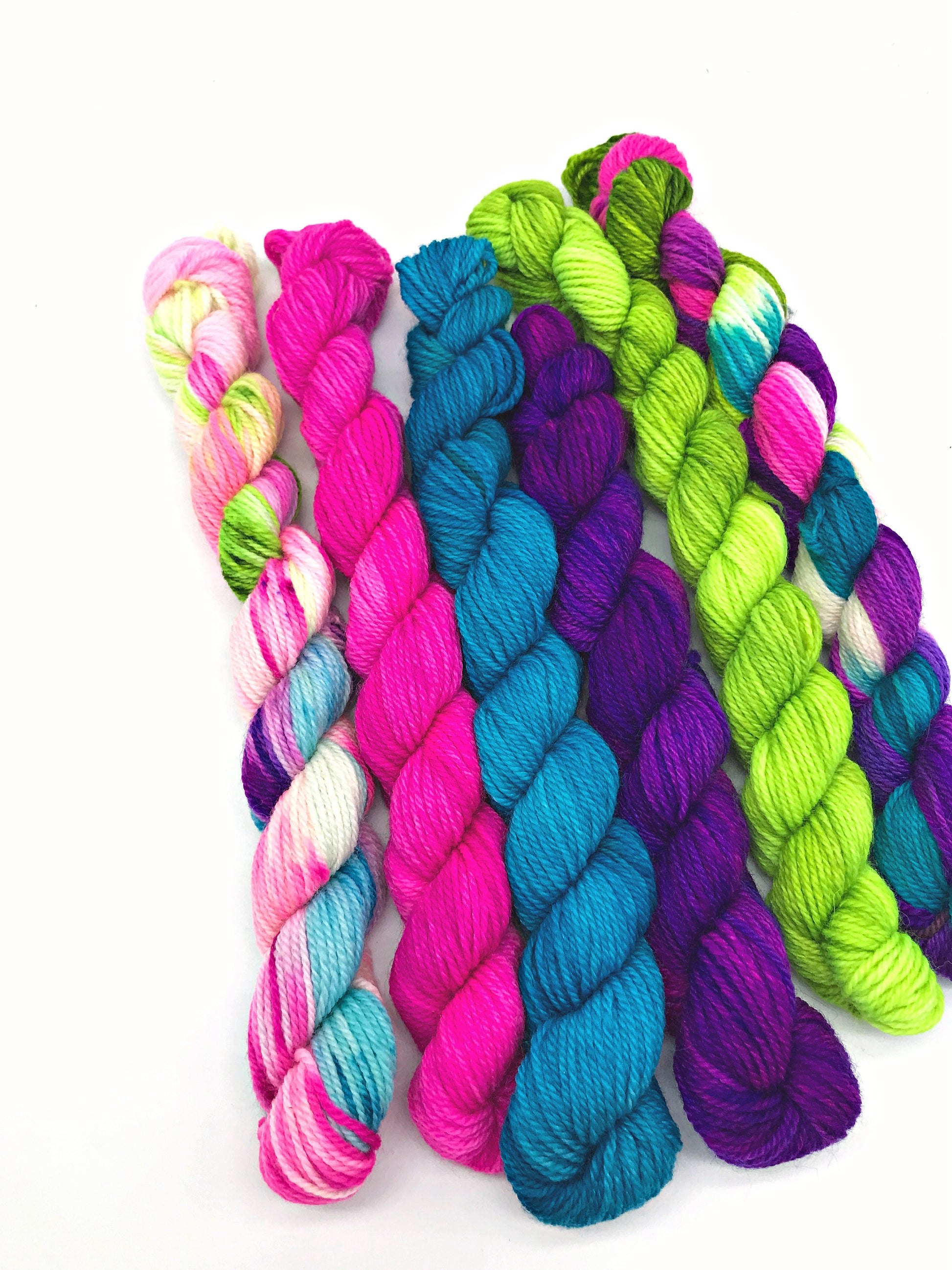 I'm losing my mind - Mini 6 Pack - 25 gram skeins - Okanagan Dye Works