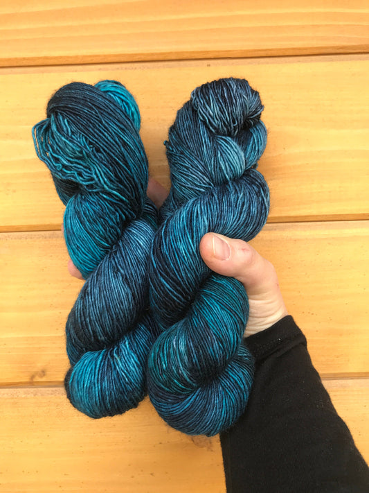 Dark Days - Fingering Single - Okanagan Dye Works