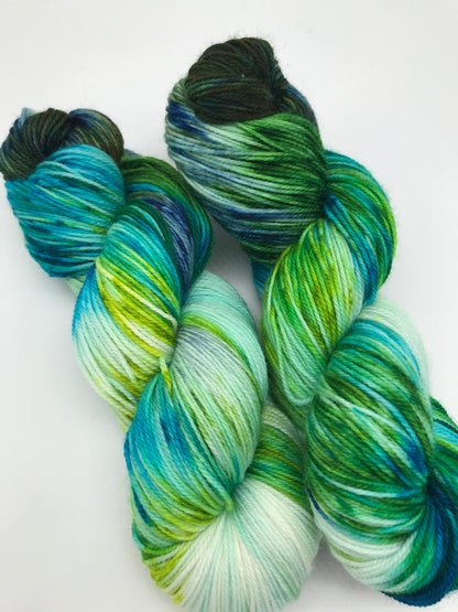 Mermaid Tail - Fingering 3 Ply - Okanagan Dye Works