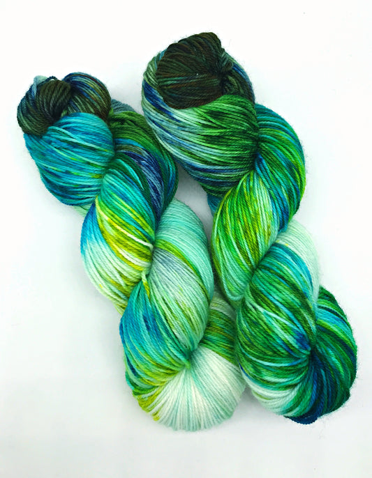 Mermaid Tail - Fingering 3 Ply - Okanagan Dye Works